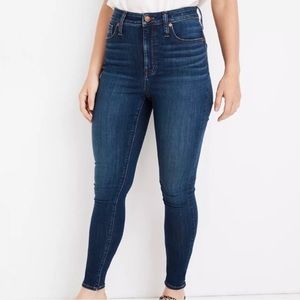 Madewell 10” Curvy High Rise Skinny Jeans